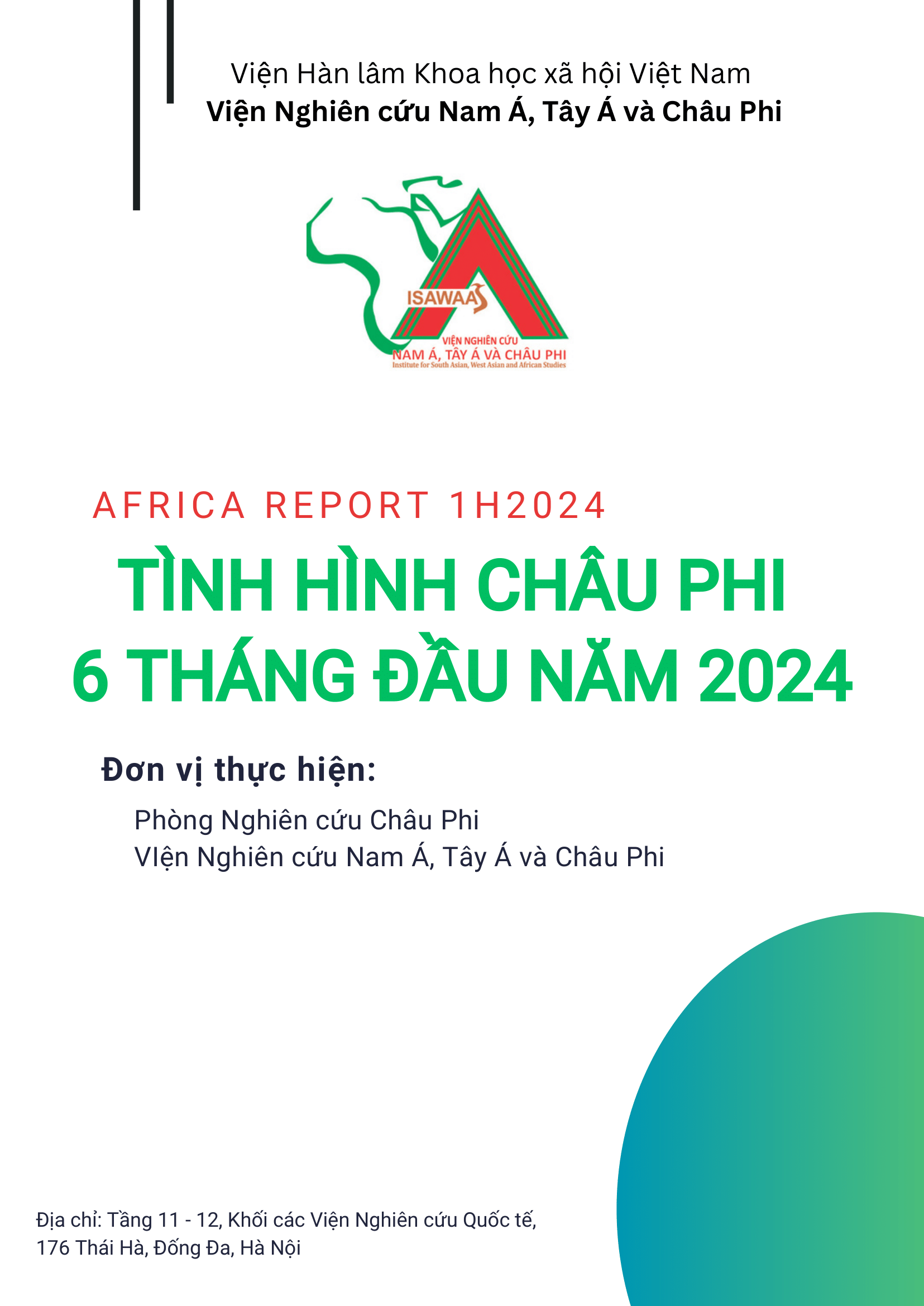 Báo cáo: Tình hình Châu Phi 6 tháng đầu năm 2024