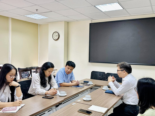 Buổi làm việc giữa ISAWAAS và đại diện Báo Việt Nam và Thế giới, Bộ Ngoại giao 