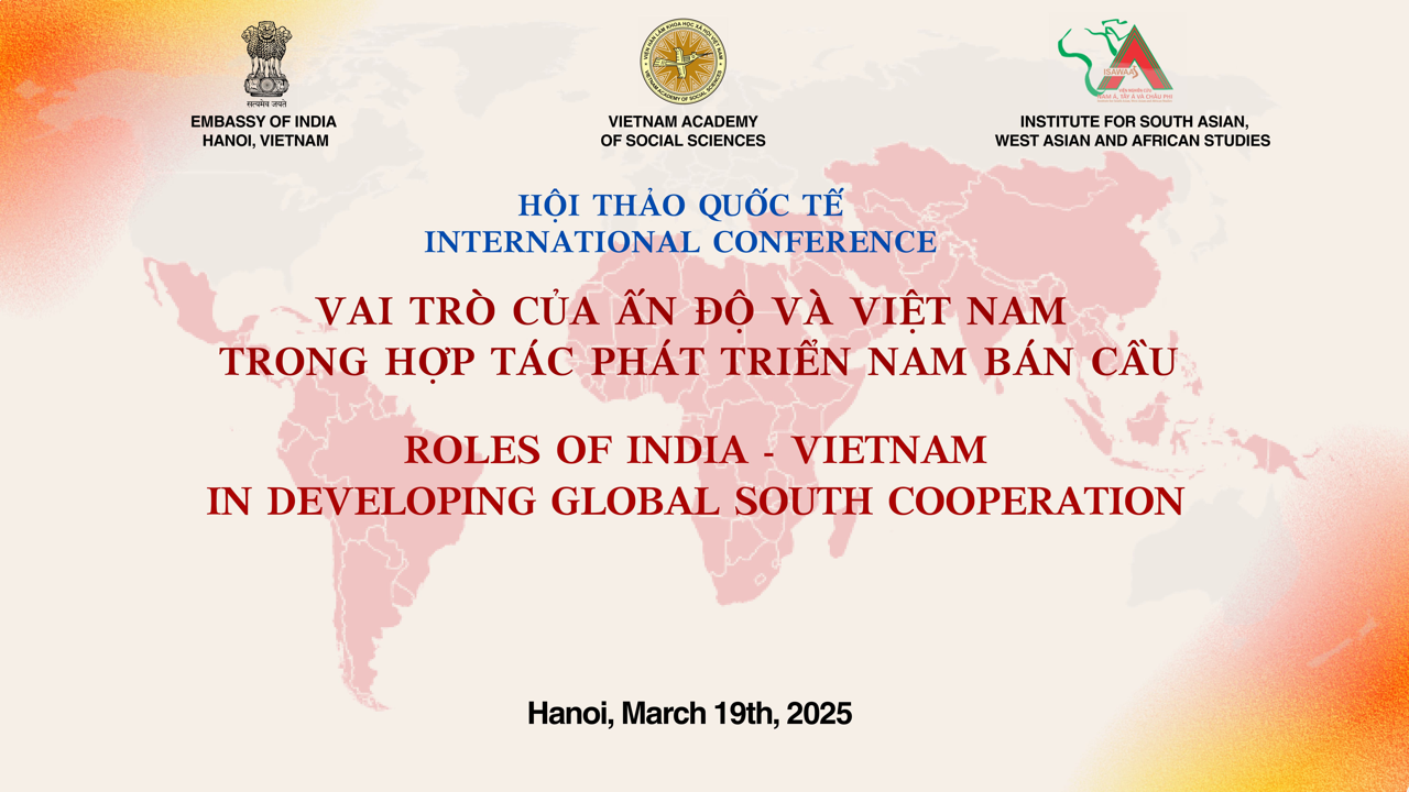 Hợp tác Việt Nam - Ấn Độ trong phát triển Nam bán cầu