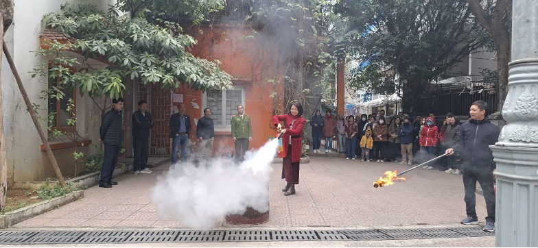 Tập huấn nghiệp vụ phòng cháy, chữa cháy và cứu nạn, cứu hộ năm 2025